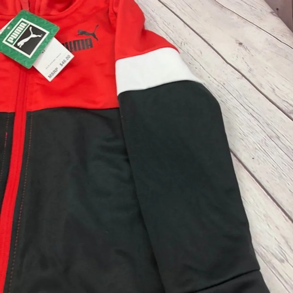 NWT puma boys jogger track suit sporty activewear Athleisure streetwear - Picture 6 of 7